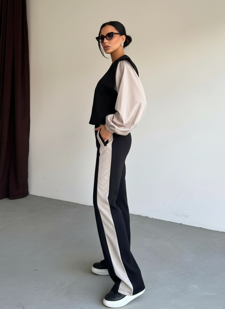 Two-tone elegant Lara set