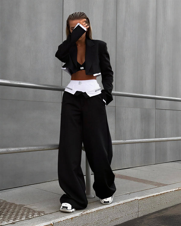 Exclusive 4-piece street set Valery – Black